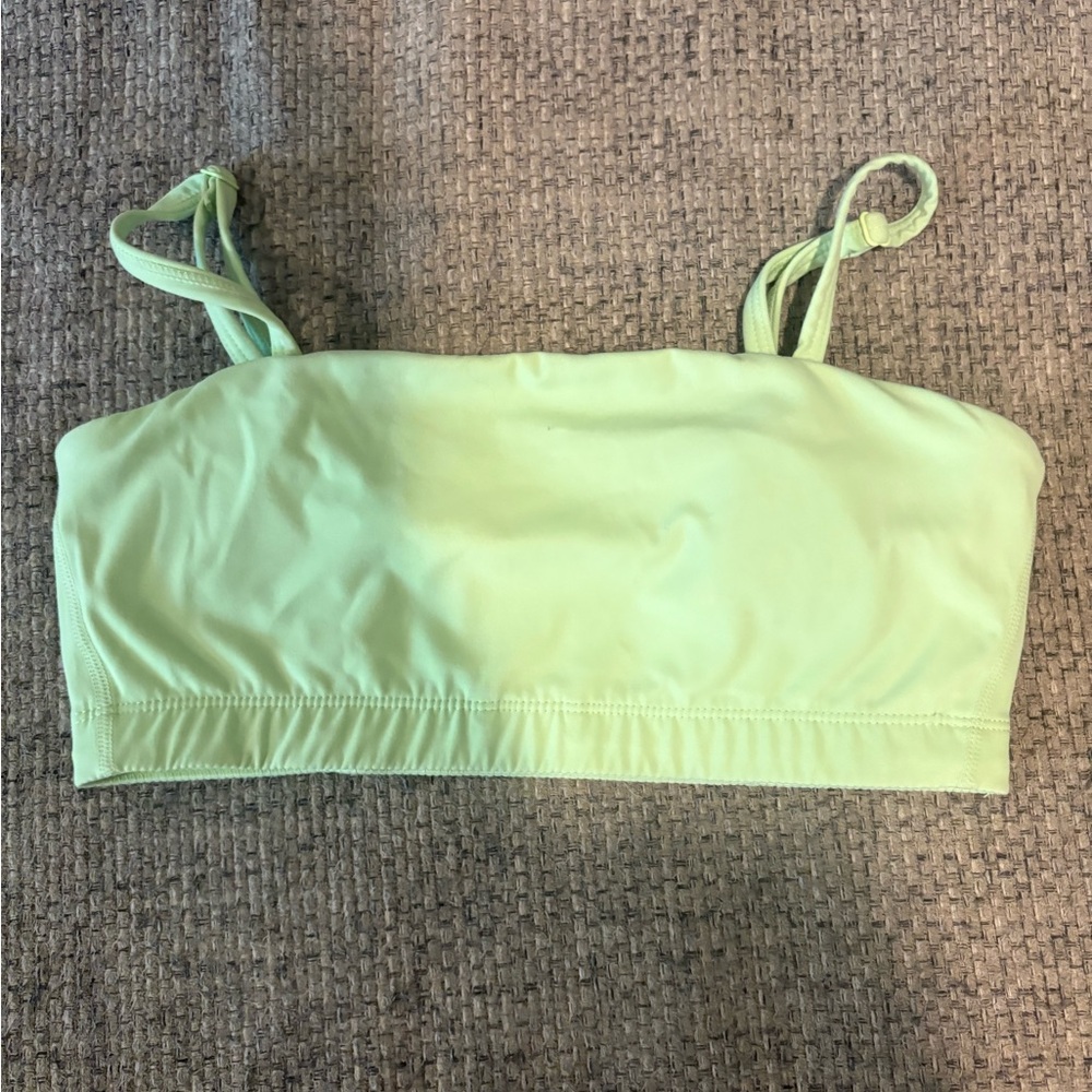 Mint Green Strapless Top